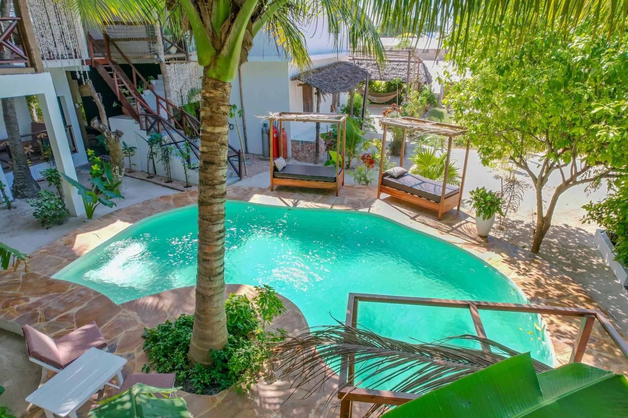 Yellow Card Apartment&Bungalows Jambiani  Bagian luar foto